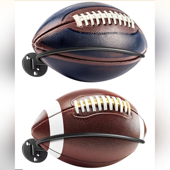 Other - Football Wall Mount Display Rack- 2 Pack
